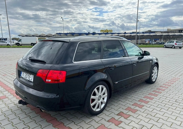 Audi A4 cena 21900 przebieg: 156135, rok produkcji 2007 z Kielce małe 277